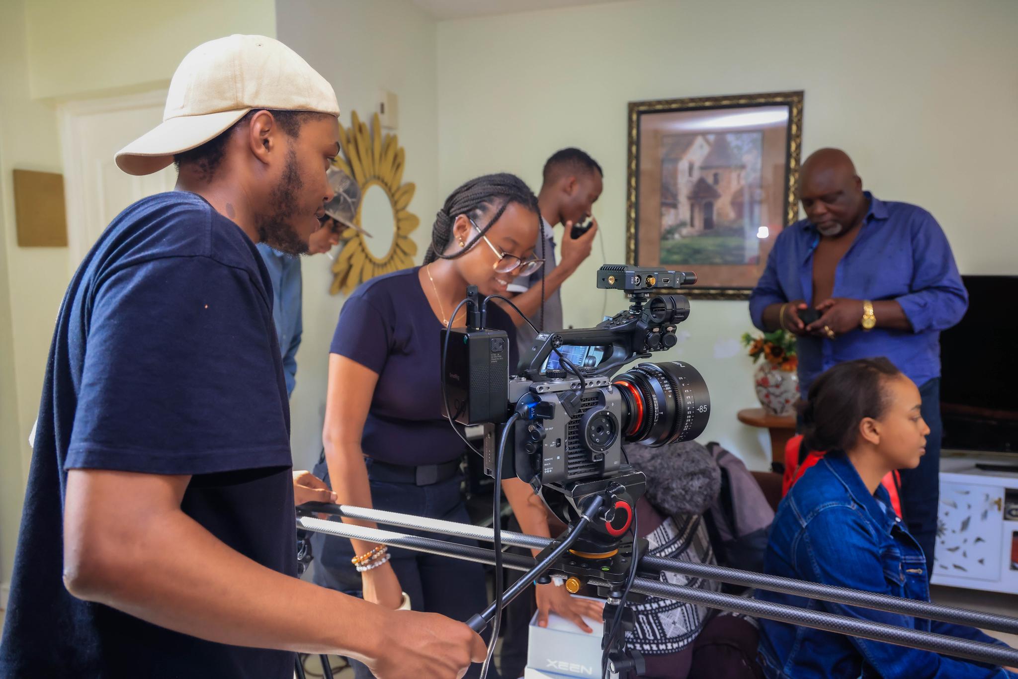 ADMI Film Production Crew — Full Team on Set
