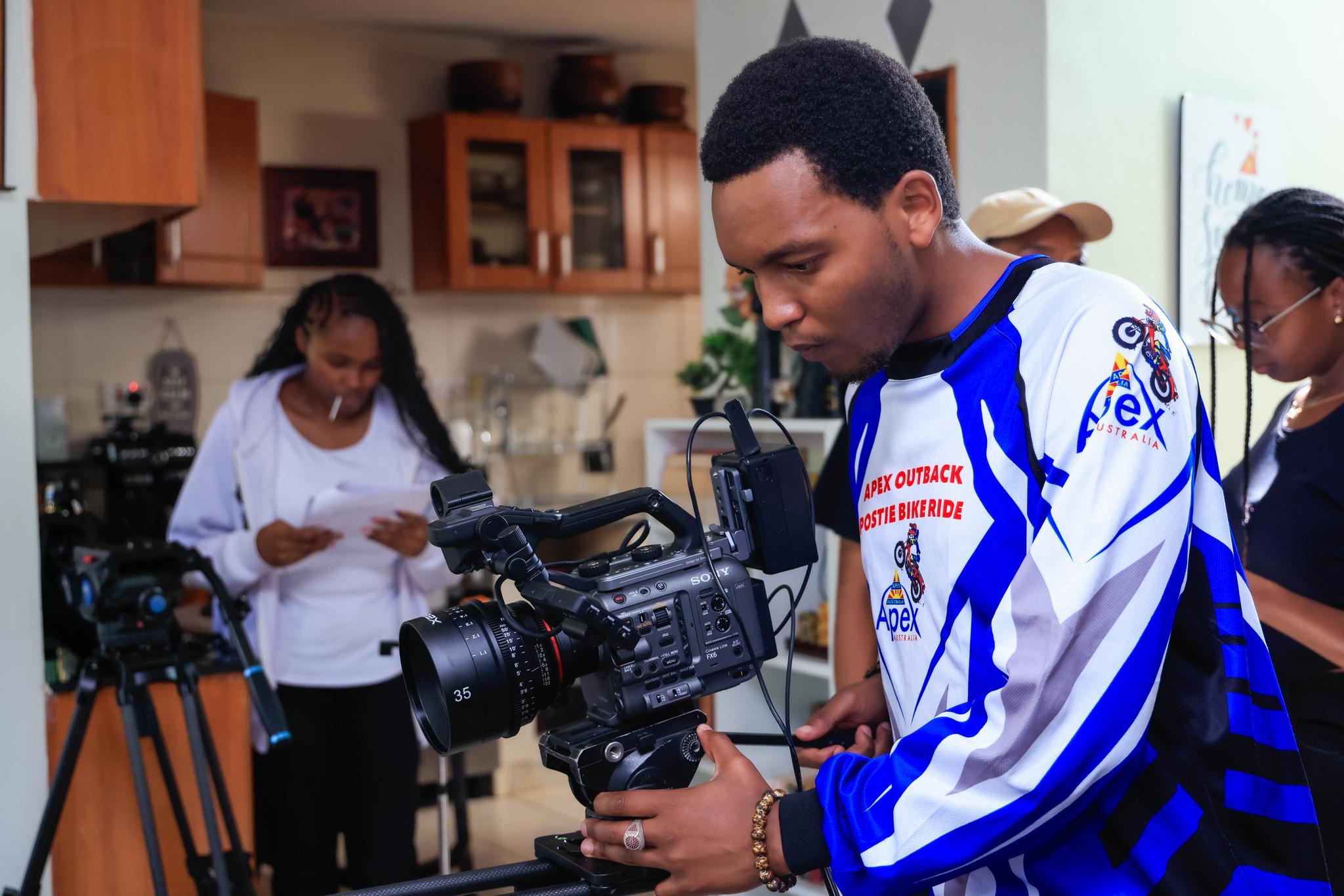 ADMI Film Crew on Location — Camera and Sound